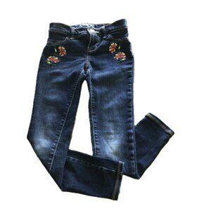 Old Navy Flower Jeans - Girls Size 7 Regular